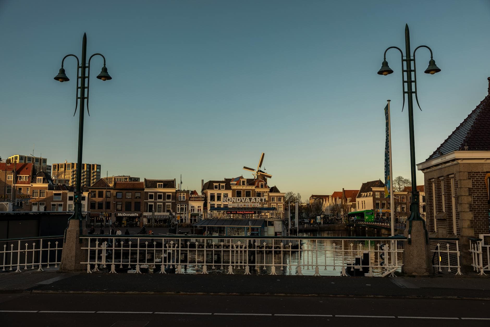 Ontruiming in Leiden